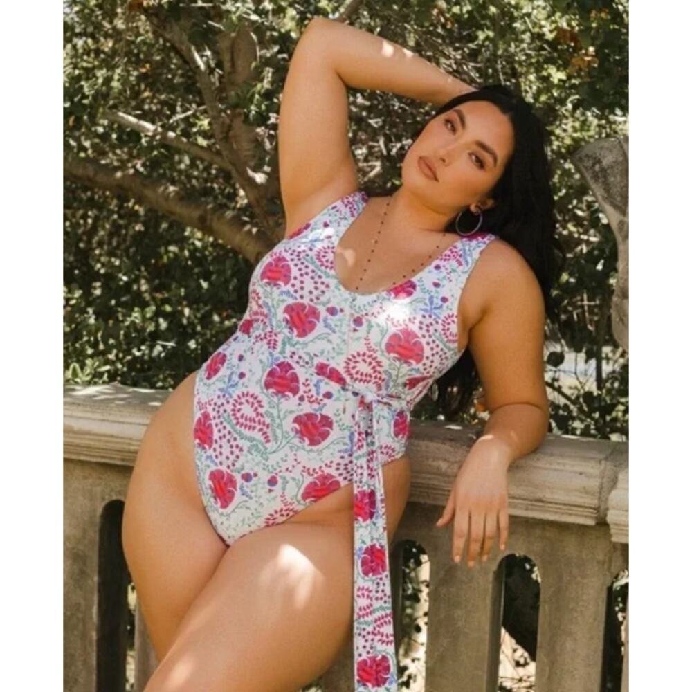 Toluca Artemis Plus Size One Piece High Cut Swimsuit | Size 4XL